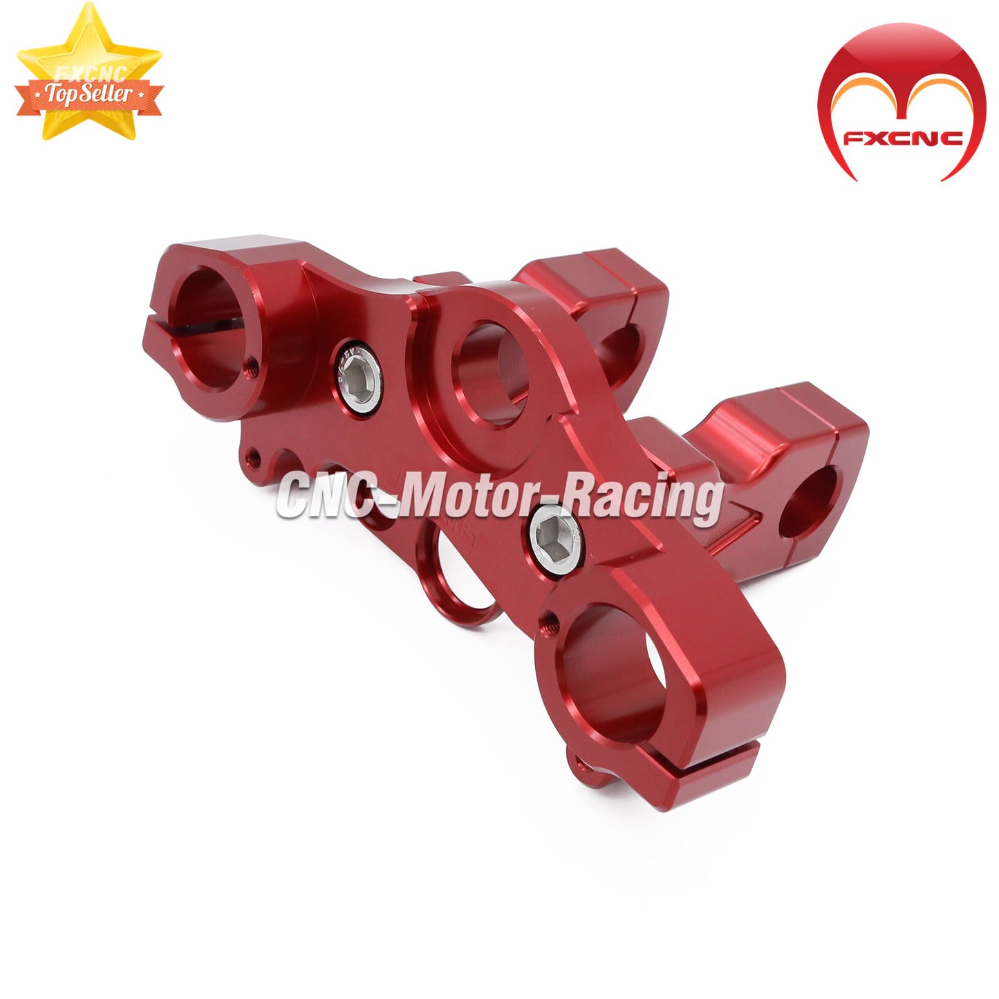CNC three-clamp tree-climbing handle suitable for Honda CRF110 and CRF125F (2019-2024, 2022-)