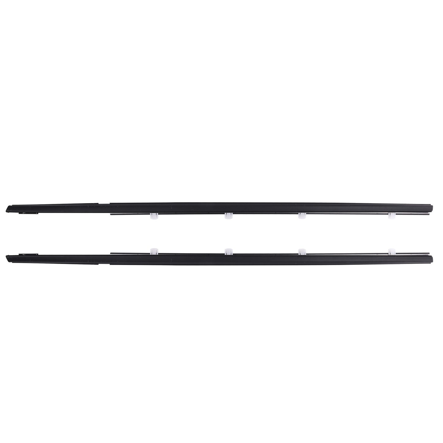 4-pack Weatherstrip window sealant 72450SLE003 PVC, suitable for Honda Odyssey 2009-2014.