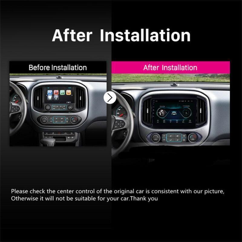 2015-2017 for Chevy Colorado BT-Stereo Radio GPS+Wireless Carplay Android Auto