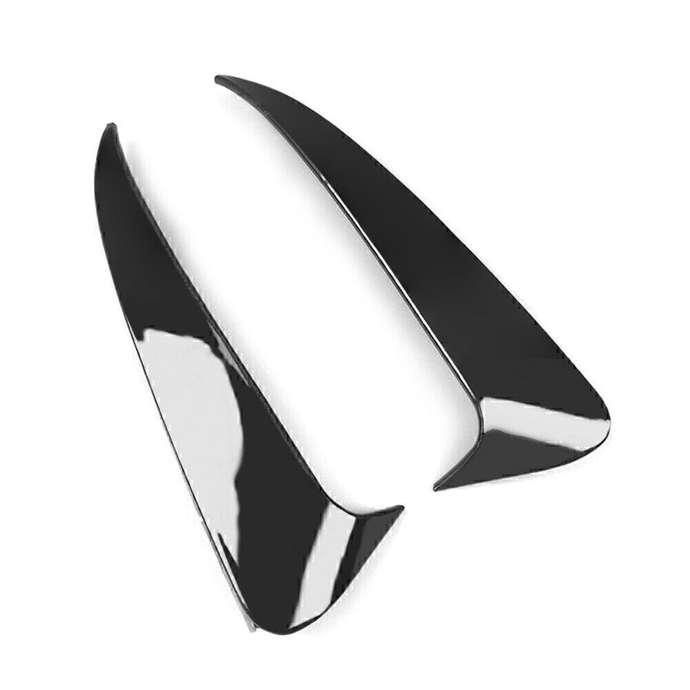 Fit for Benz C Class S205 C180 Rear Bumper Splitter Spoiler Canard Air Vent 2x