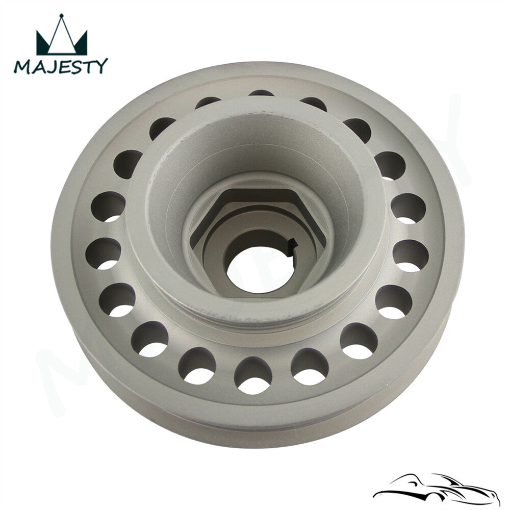 Light Weight Crank Crankshaft Pulley For 93-01 for Honda Prelude H22 VTEC 2.2L