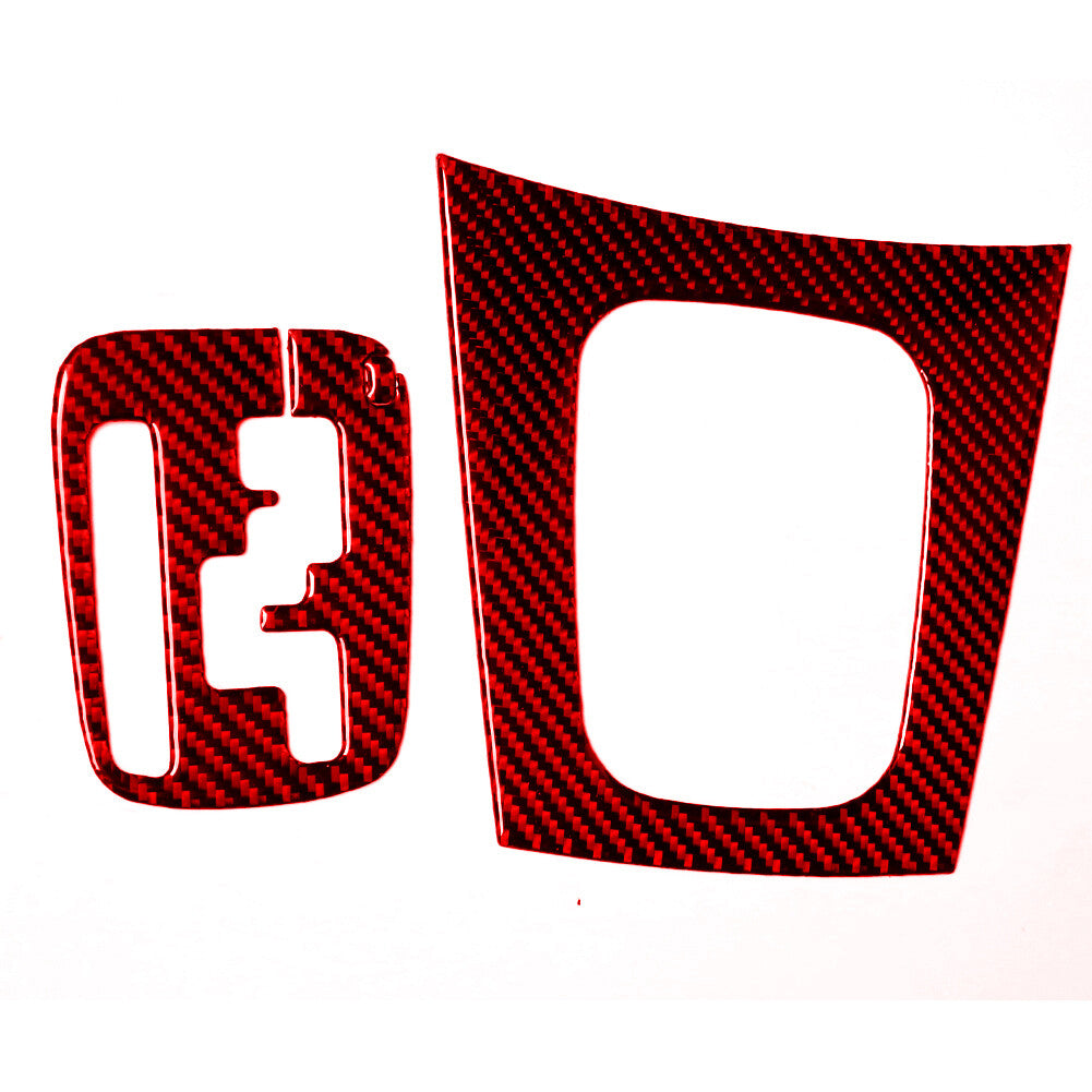 Red Rear Storage Box Panel Trim Cover Carbon Fiber For 350Z 2006-2009 v