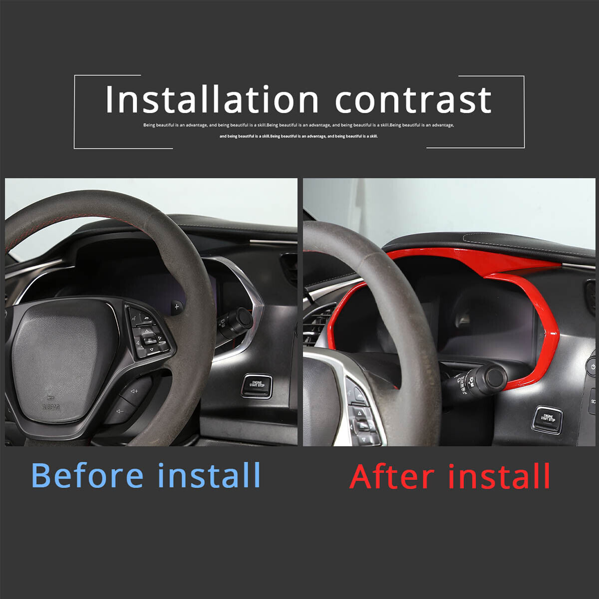 4-Pack Silver Front and Rear Inner Door Handle Bowl Covers for Tacoma 2016-22- v