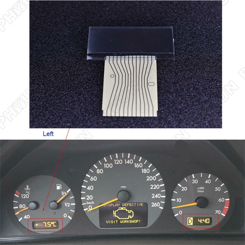 Dashboard LCD Screen Left Instrument Cluster Display for Mercedes W210 W208 R170 Q
