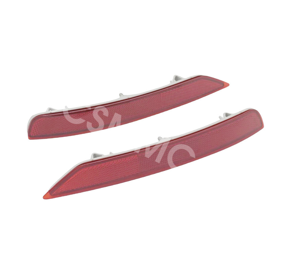 Fit for Subaru for Forester 2009-2018 Rear Bumper Red Lens Reflector Car Accessories Q