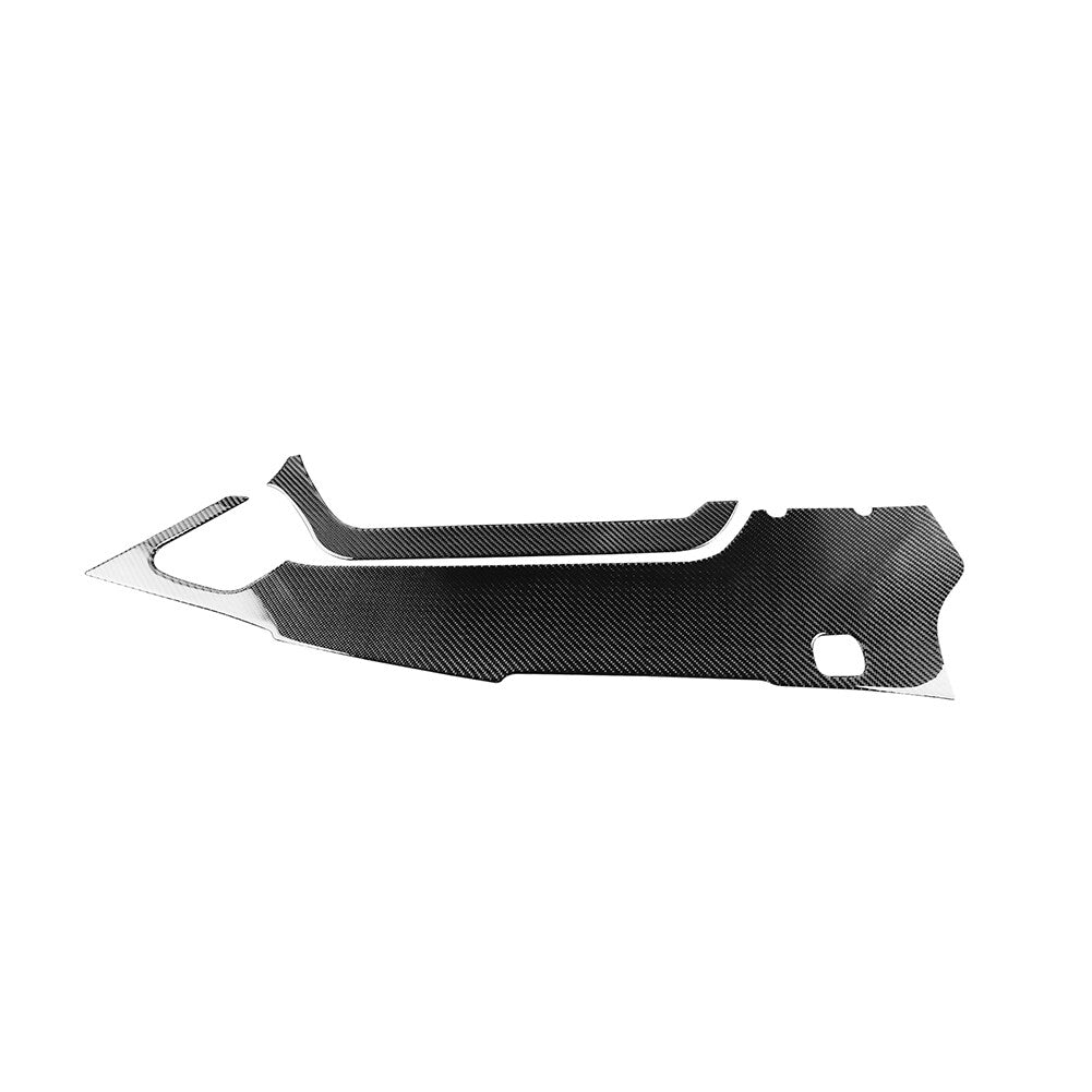 Carbon Fiber Gear Shift Side Panel Cover Trim for Dodge for Challenger 2015-2024 17