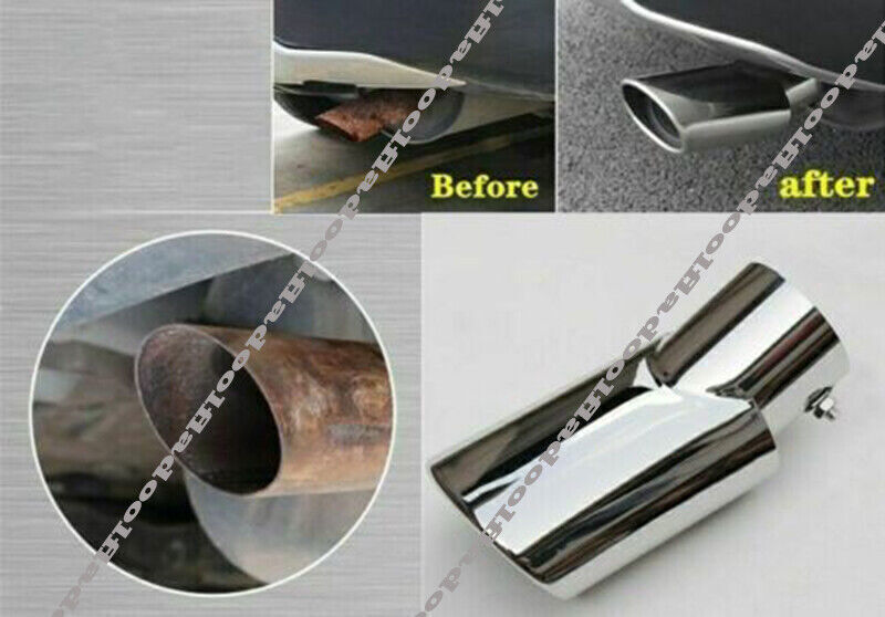 for Toyota Highlander 20-2024 Chrome Exhaust Muffler Tail Pipe Tip Tailpipe Trim