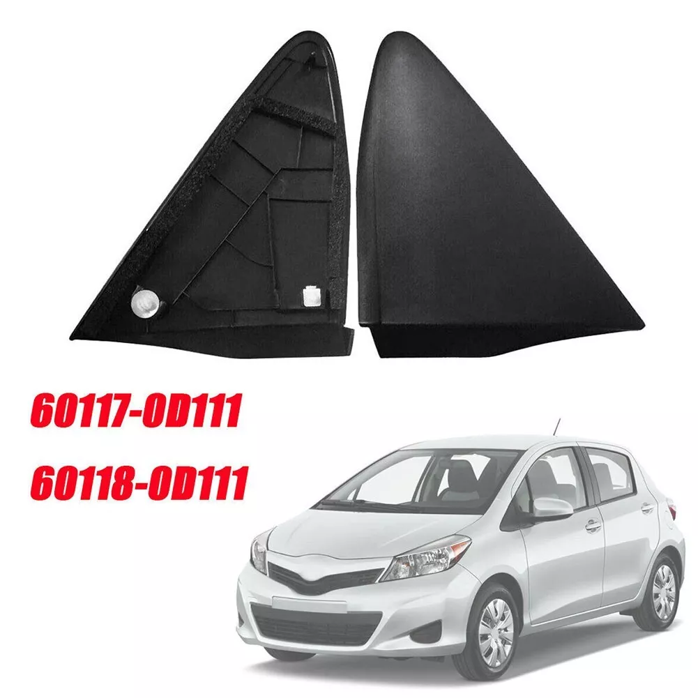 Rear View Mirror Triangle Cover Trim for Toyota for Yaris 2012 2014