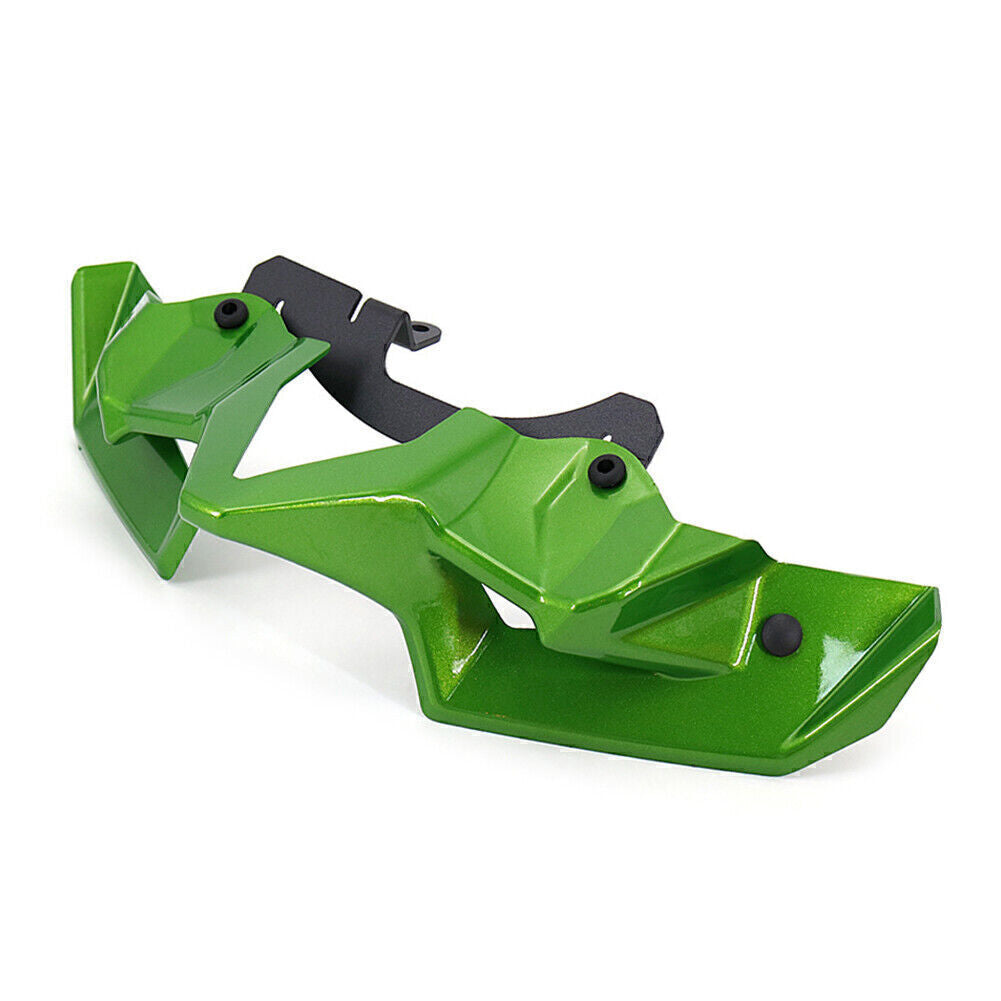 for Kawasaki Z900 Naked Front Spoiler Wing Aerodynamic Rear Spoiler Motor green