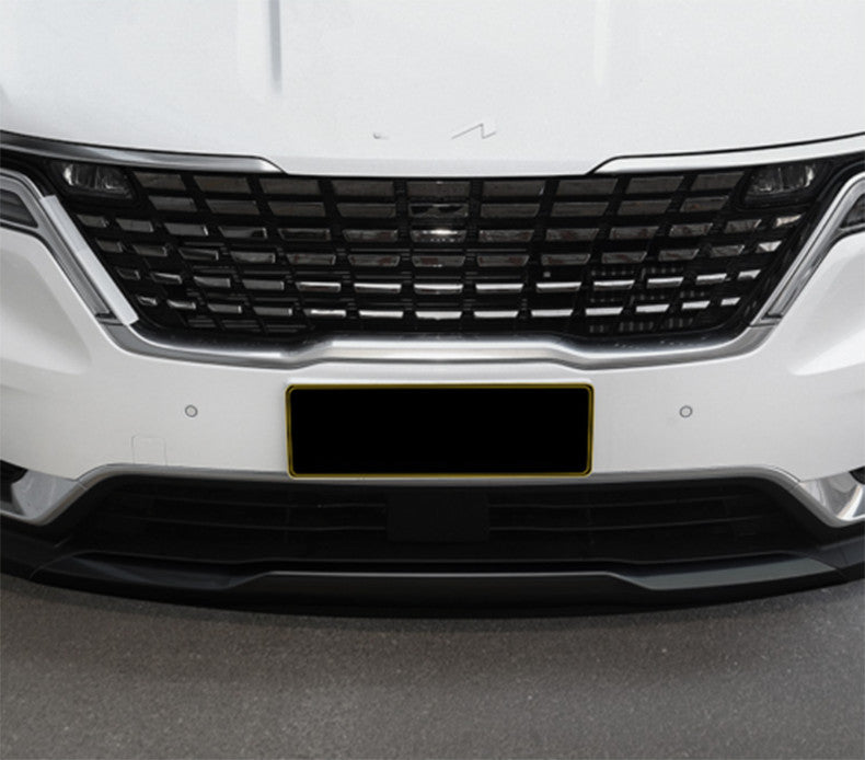 for Kia Carnival 2022-23 black Front Bottom Bumper Lid Molding Guard Cover Trim