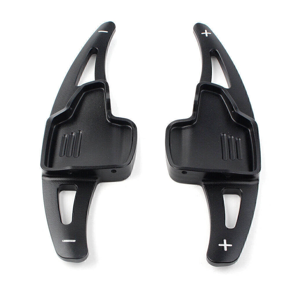Fit for Ford Focus 2015-2017 Escape 2017-19 2x Black Shift Paddle Shifter Extension