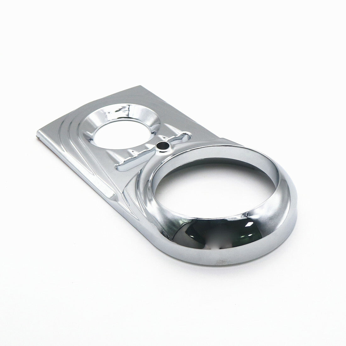 Chrome Dash Panel Insert Cover for Harley Softail FXDWG Dyna Models 1993-2015 Q