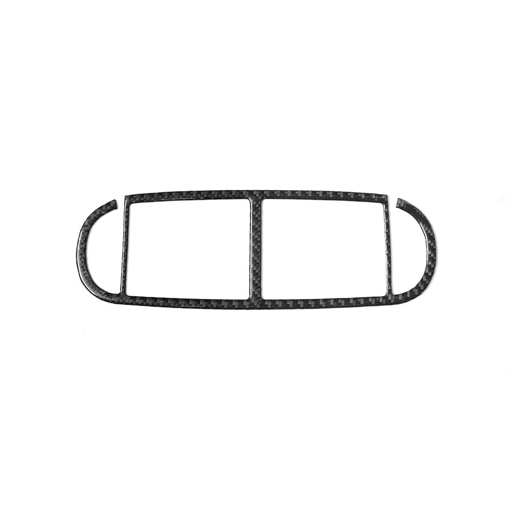 Carbon Fiber Glove Box Panel Decorative Cover Trim for Chrysler 300 2005-2007 v