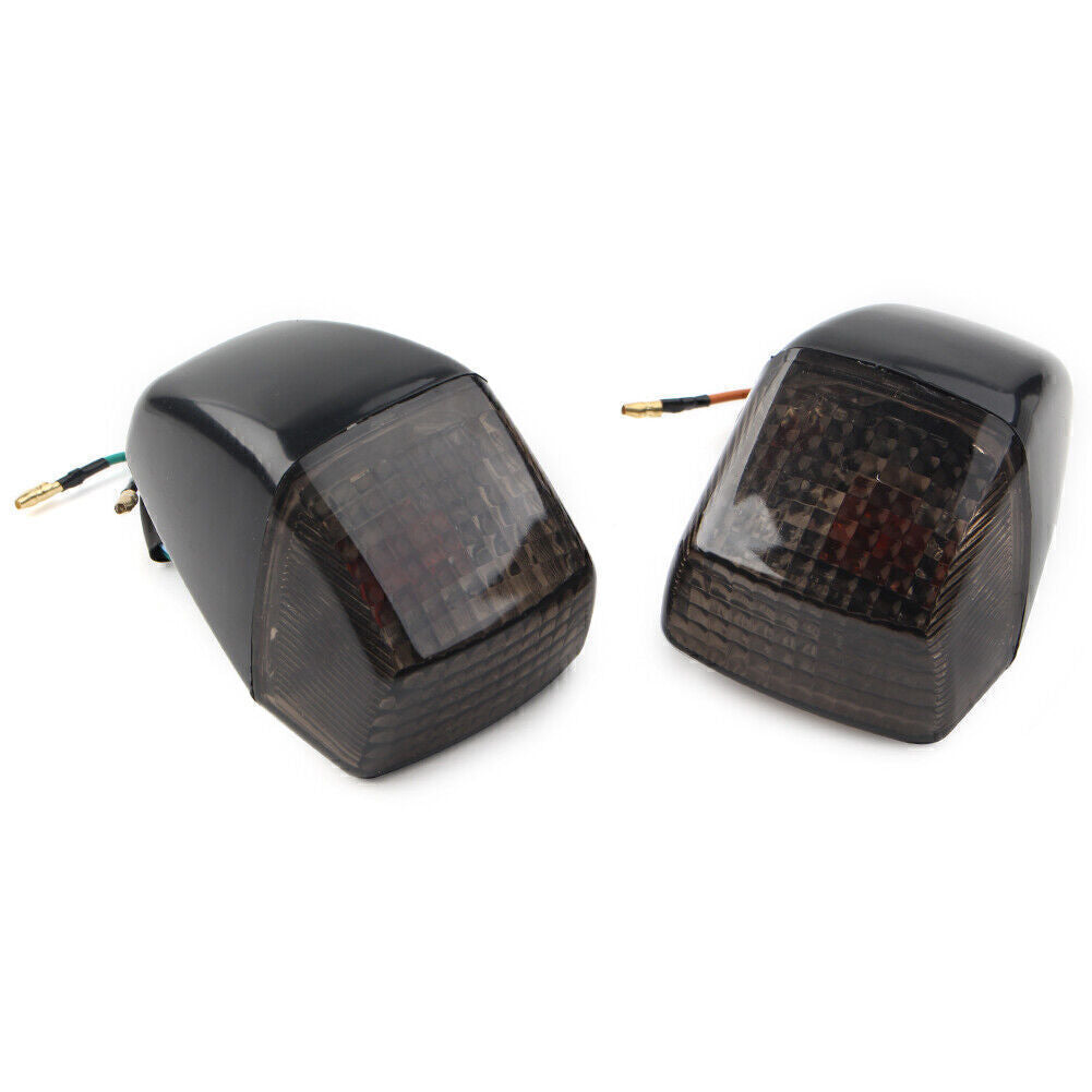 Motocycle LED Turn Signal Light Lamp Fit for HONDA CBR250RR MC22 Brown Lens 2PCS