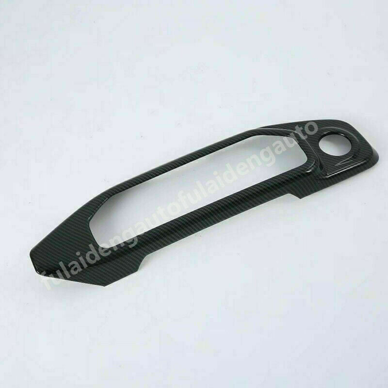 Carbon Fiber Air Conditioning Control Panel Trim for Jeep for Wrangler JL 2018-2021