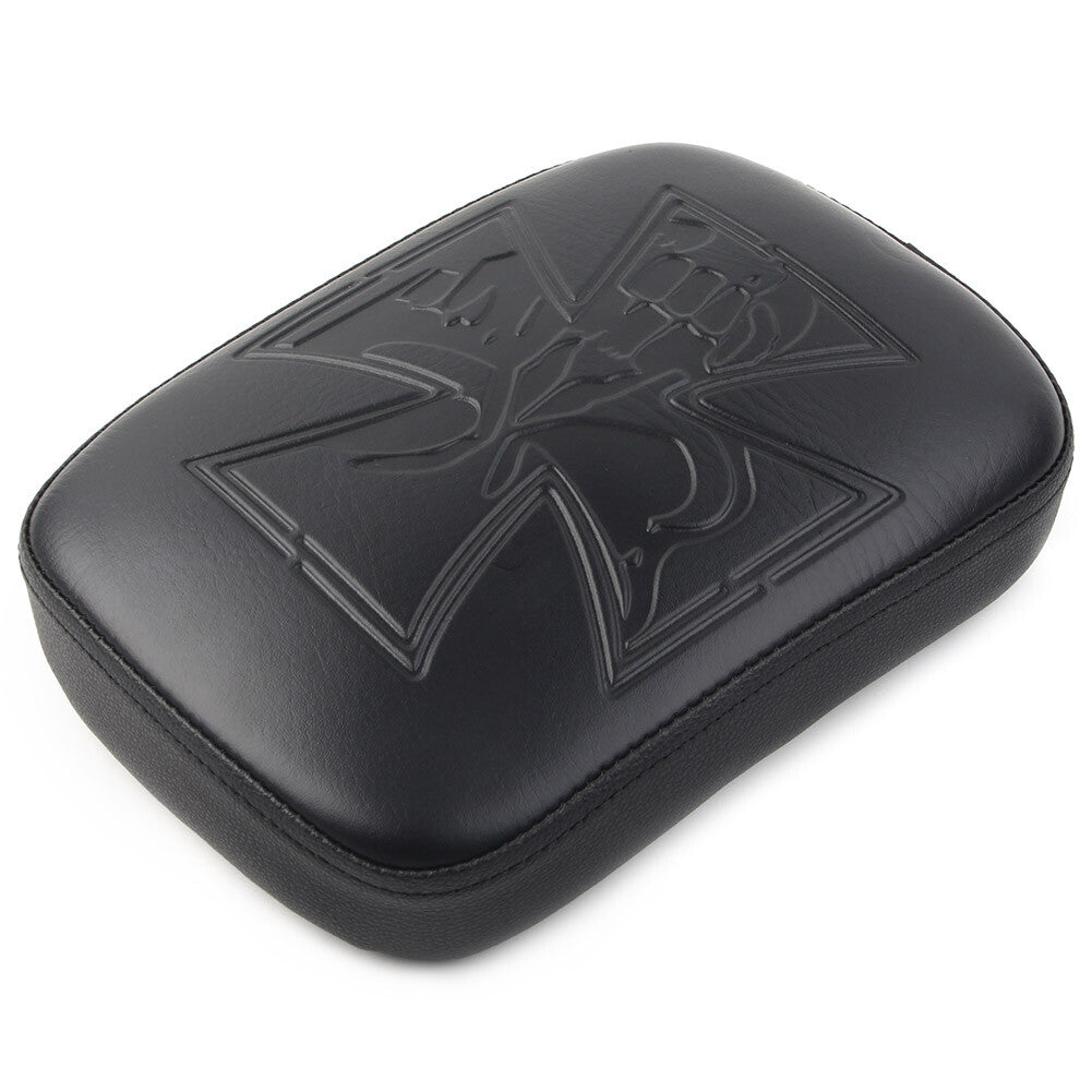 Rear Pillion Pad Fender for Seat 8 Suction for Harley Moto /Cruiser /Chopper /Bobber