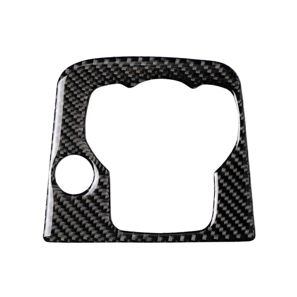 for Mazda 3 Axela 2013-2016 15 Carbon Fiber Center Console Multimedia Panel Trim