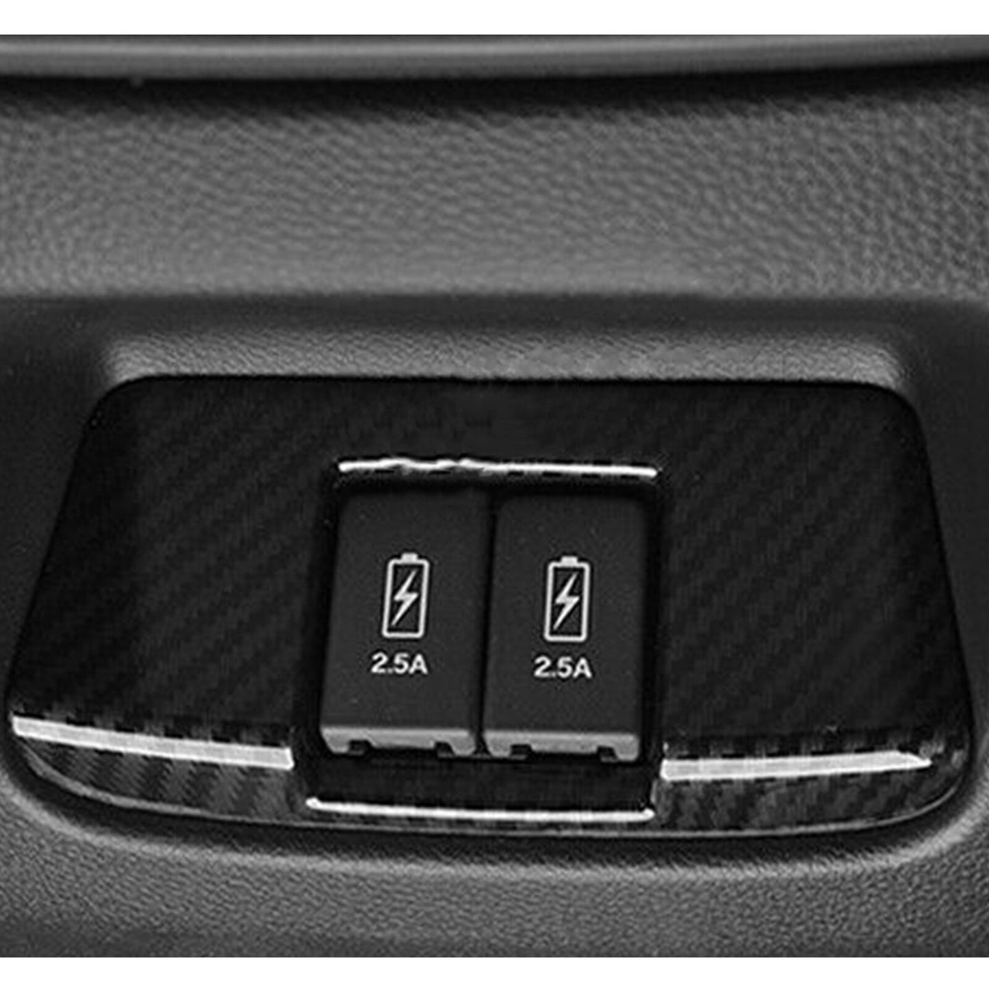 for Honda CRV CR-V 2017-2021 Style Rear Row Charging USB Cover Q