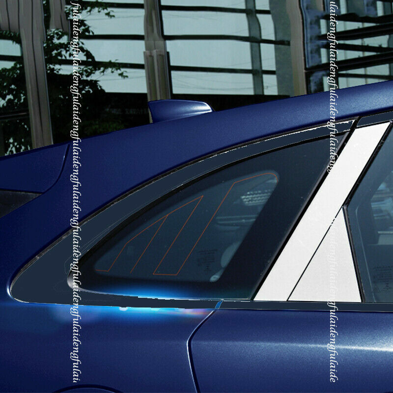 6pcs for Jaguar F-PACE 2016-2020 Stainless Window Center Pillar Post Cover Trim