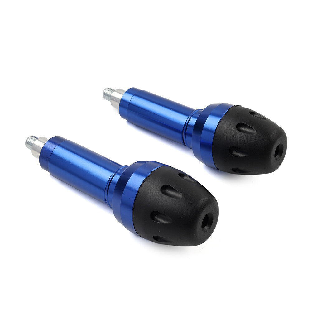 Blue 8MM 10MM Universal Motorcycle Exhaust Frame Slider Crash Falling Protector