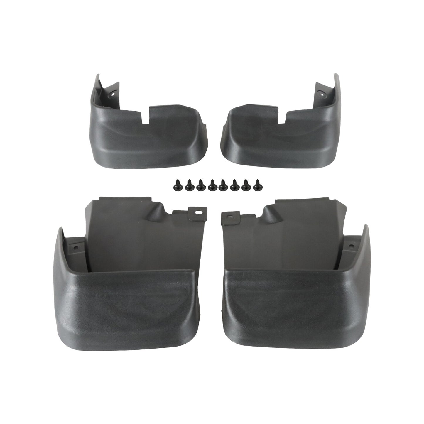 4pcs Mudguard Flaps for Honda for Civic Sedan 2006-2011 Driver and Passenger Side