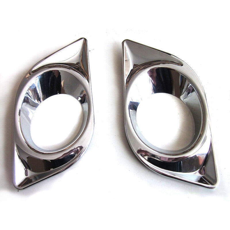 Pair for Versa Sedan 2012-2014 Fog light hood Fog light frame decoration v