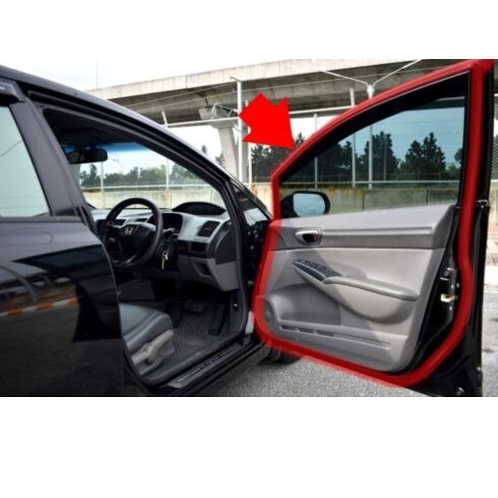 Two rear left and right door sealing rubber strips suitable for 1998-2002 for Honda Accords.