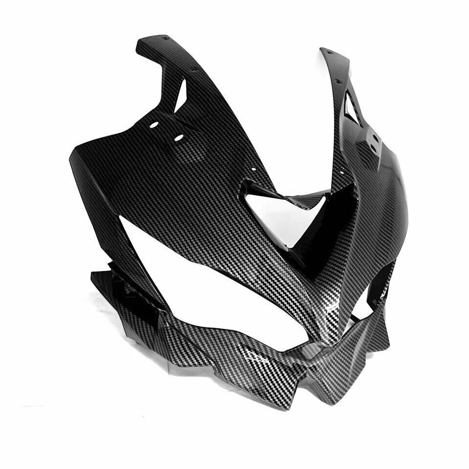 Carbon Fiber Front Nose Upper Headlight Fairing for KAWASAKI ZX25R 2020-2022