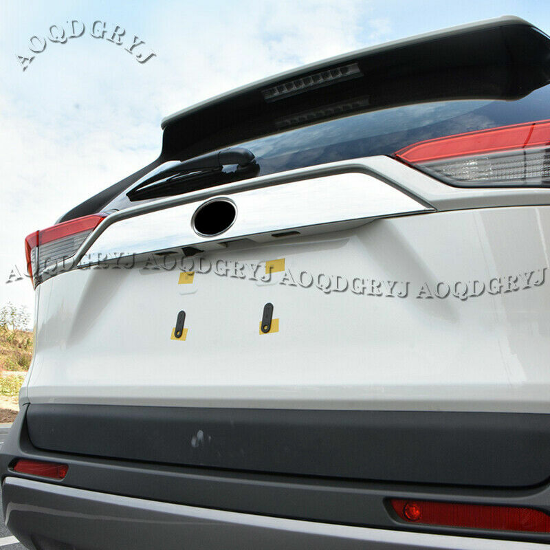 Chrome Rear Trunk Lid Molding Cover Trim Accessories for TOYOTA RAV4 2019-2022