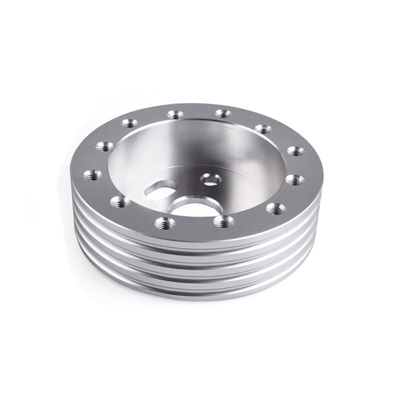 1Steering Wheel Hub Spacer Quick Release for 6 Hole Wheels to 3 Hole Adapter US v