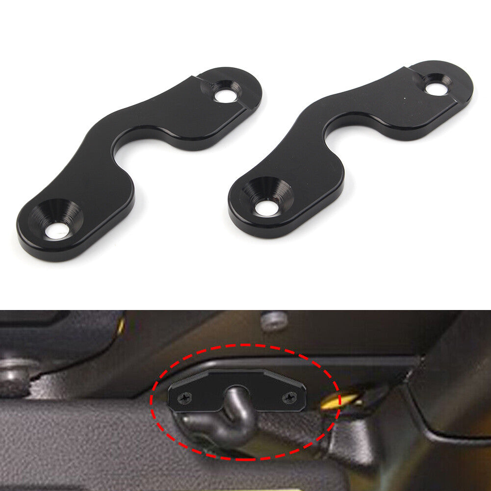 Fit for Jeep 2018-22 Newer JK JL JT Gladiator for Wrangler 2PCS HD Sun Visor Clips