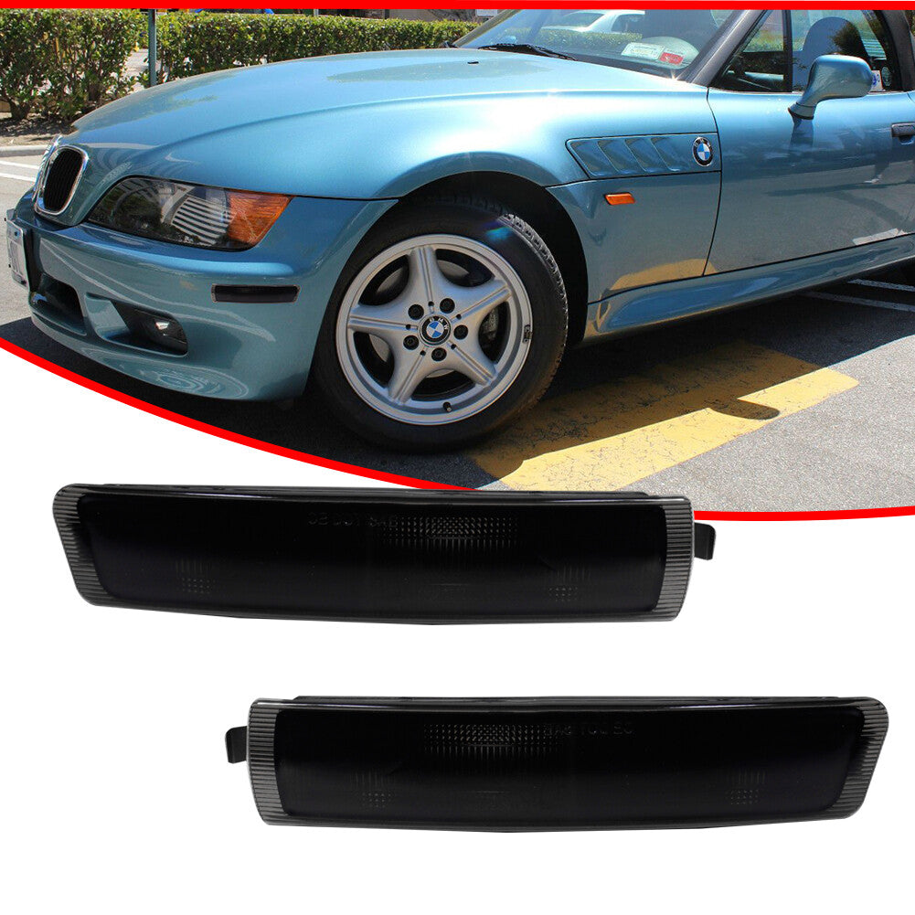 2-piece smoked front marker lampshade suitable for Z3 M coupe from 1996 to 2002- v