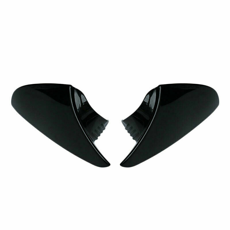 for Lexus RC for ES LS LC UX 2019-22 Gloss Black Ox Horn Rearview Mirror Cover Trims