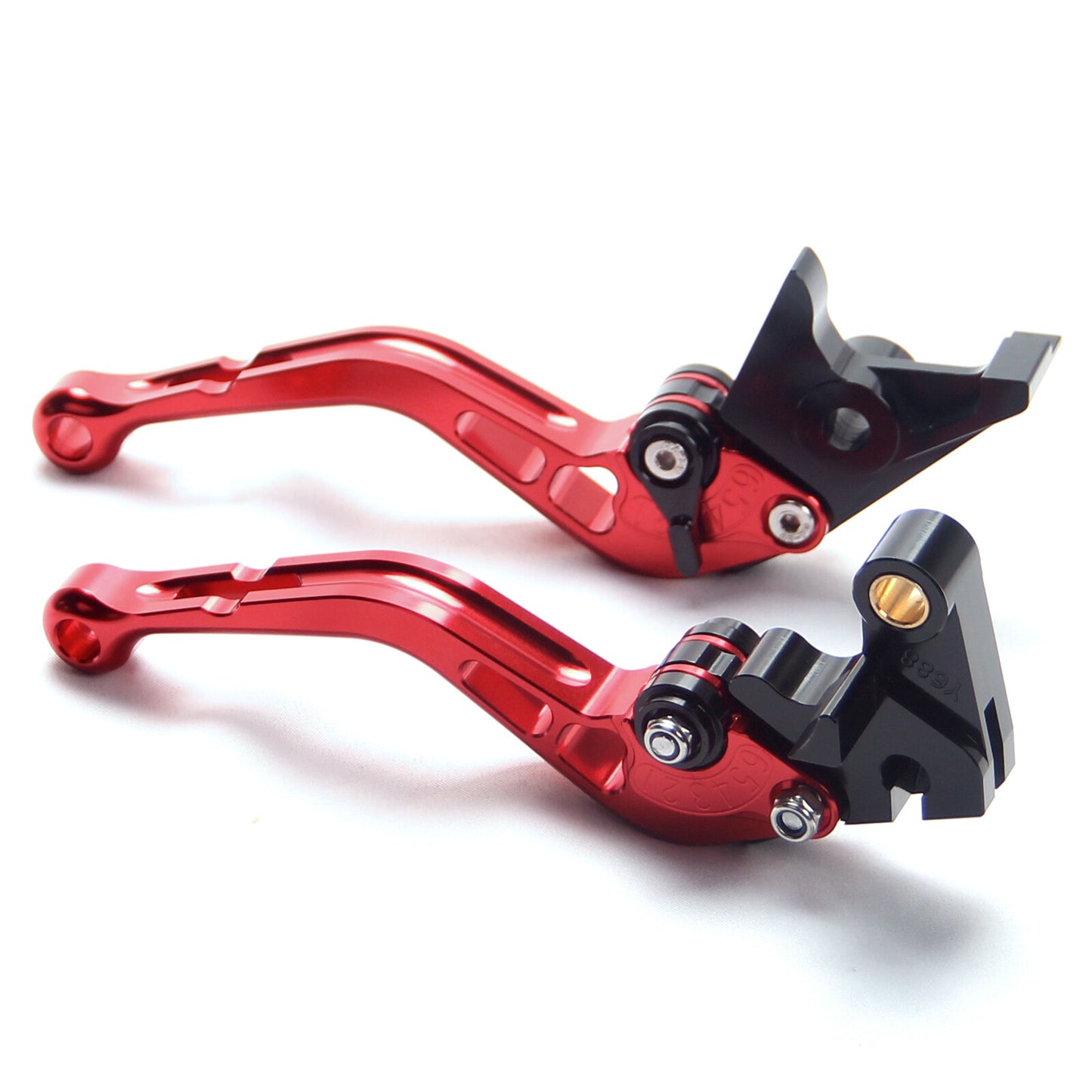 red Shorty Brake Clutch Levers For Honde CBR929RR 2000-2001 Adjustable