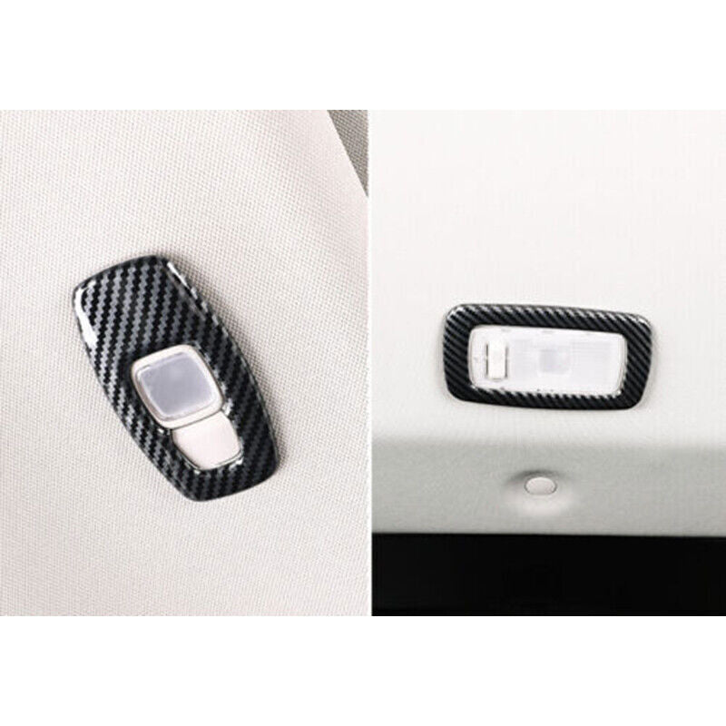For Rogue 21-23 ABS Carbon Fiber Rear Reading Light Lamp Frame Cover Trim n
