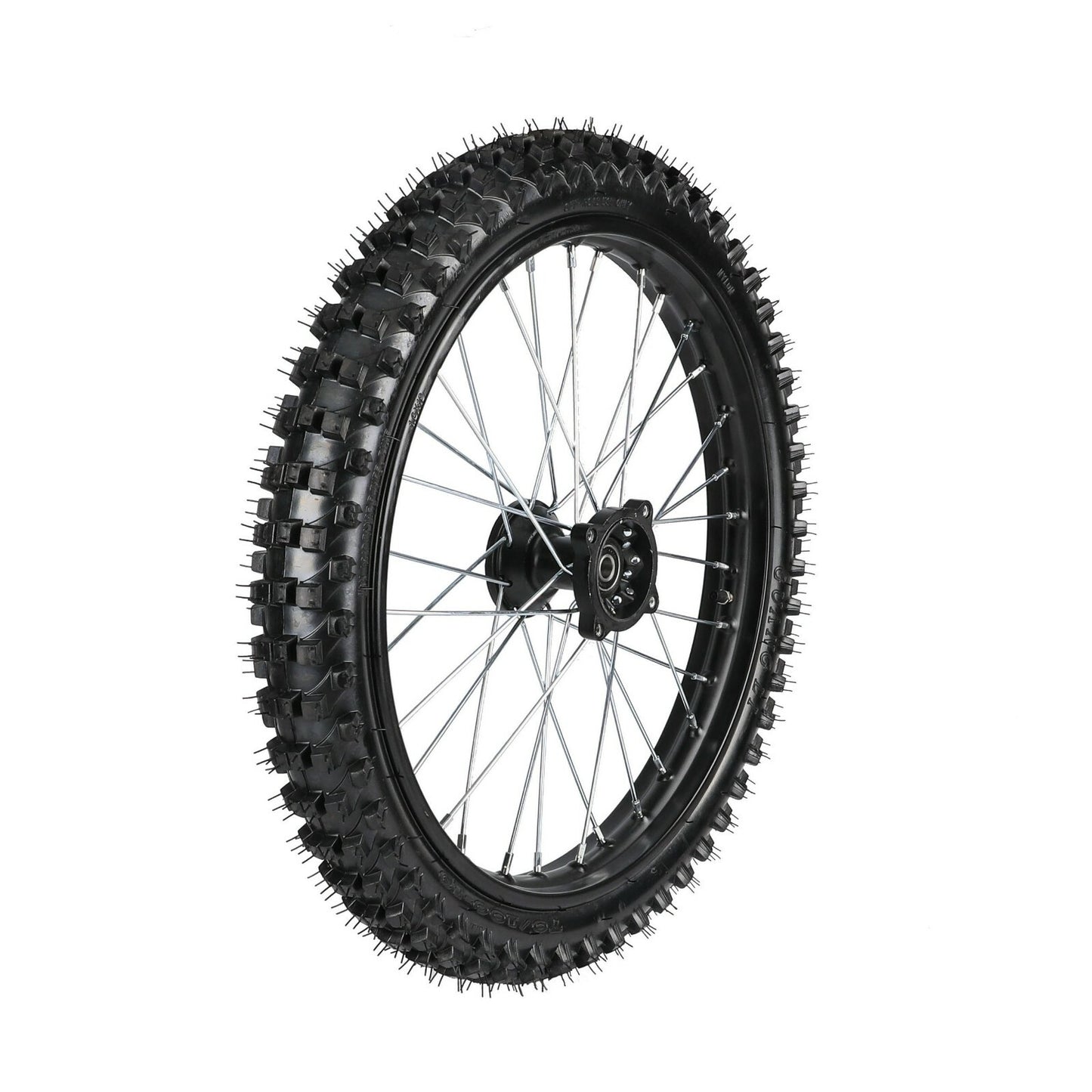 Front 70/100-19 and rear 90/100-16 rims are suitable for Dirt Pit bikes BigWheel TTR CRF XR.