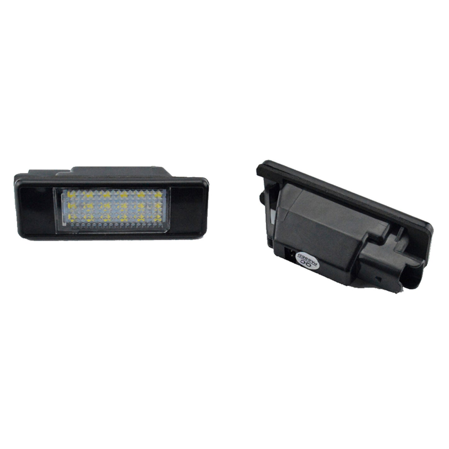 1Pair Number License Plate LED Light for Peugeot 106/207/307/308 for Citroen C3/C4