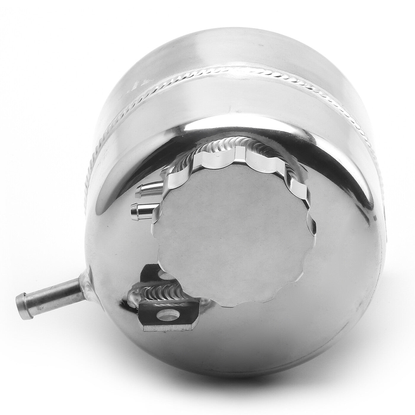 Polished Radiator Header Water Coolant Expansion Tank for Mini Cooper S R52 R53 Q
