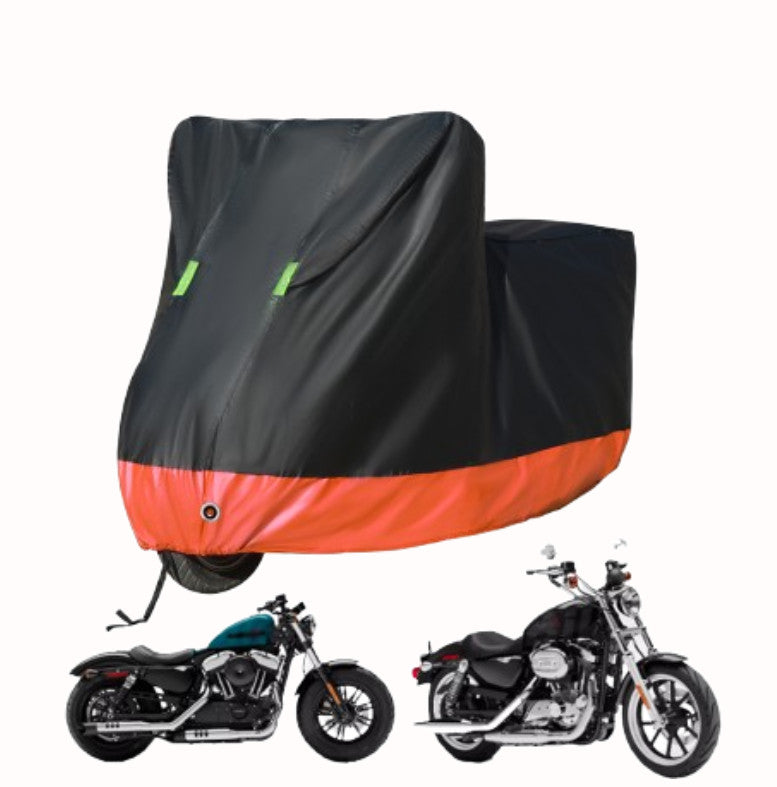 XL Motorcycle and Bicycle Cover - Waterproof, Off-Road Bike Storage, UV Protection, Snow and Rain Protection