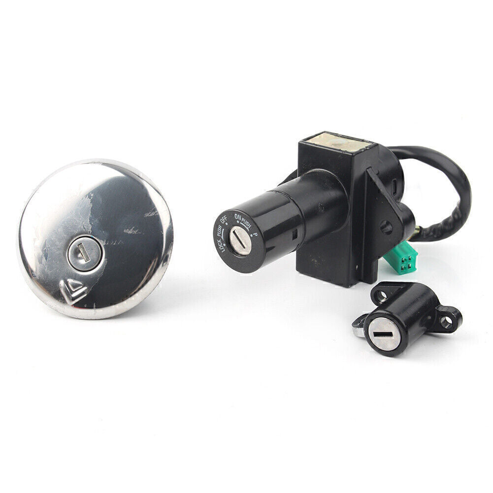 Fit for Suzuki GN250 1982 - 1988 Commuter Ignition Switch Lock Fuel Gas Cap Key Set