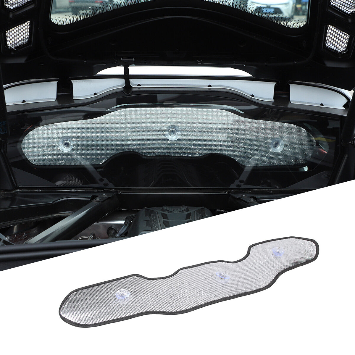 ABS smoked black taillight shading lampshade decorative cover suitable for Fiat 500- v