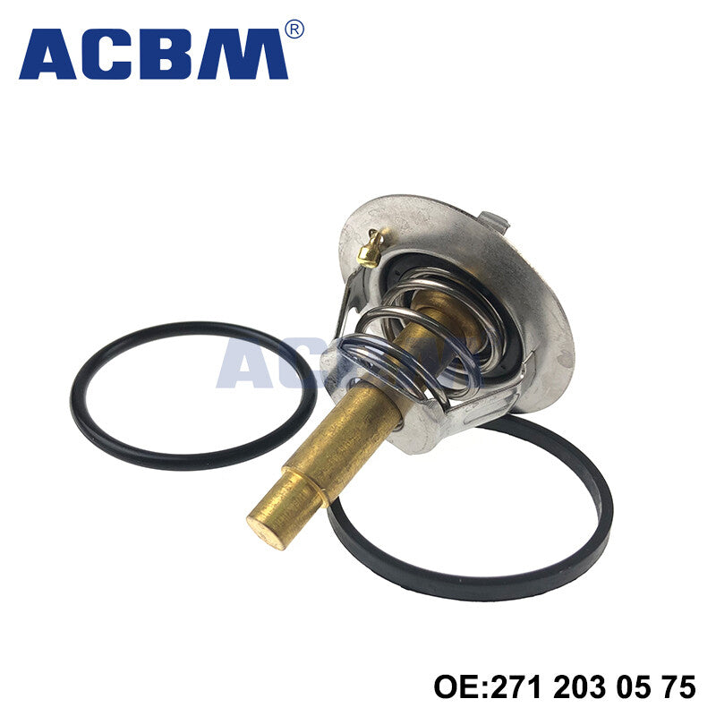 Thermostat & Seal O-Ring for Mercedes C230 2003-2005 2712000015 Q