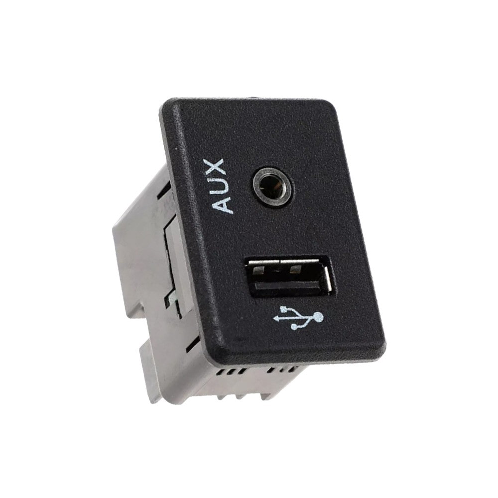 for Altima Murano 2015-2018 Console AUX Auxiliary Audio USB Port Jack Connector