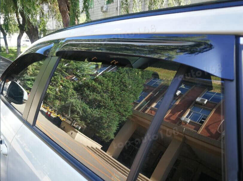 for Lincoln Nautilus 2019-2023 Smokey Window Visors Sun Rain Guards Vent Cover