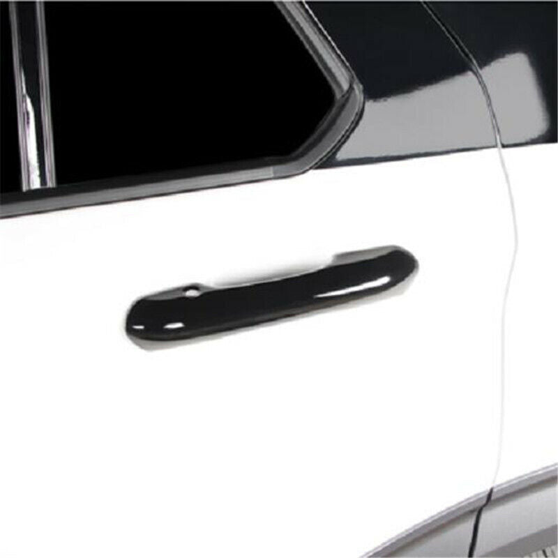 Glossy Black 4Pcs Exterior Door Handle Cover Trim for ford Explorer 2020-2022