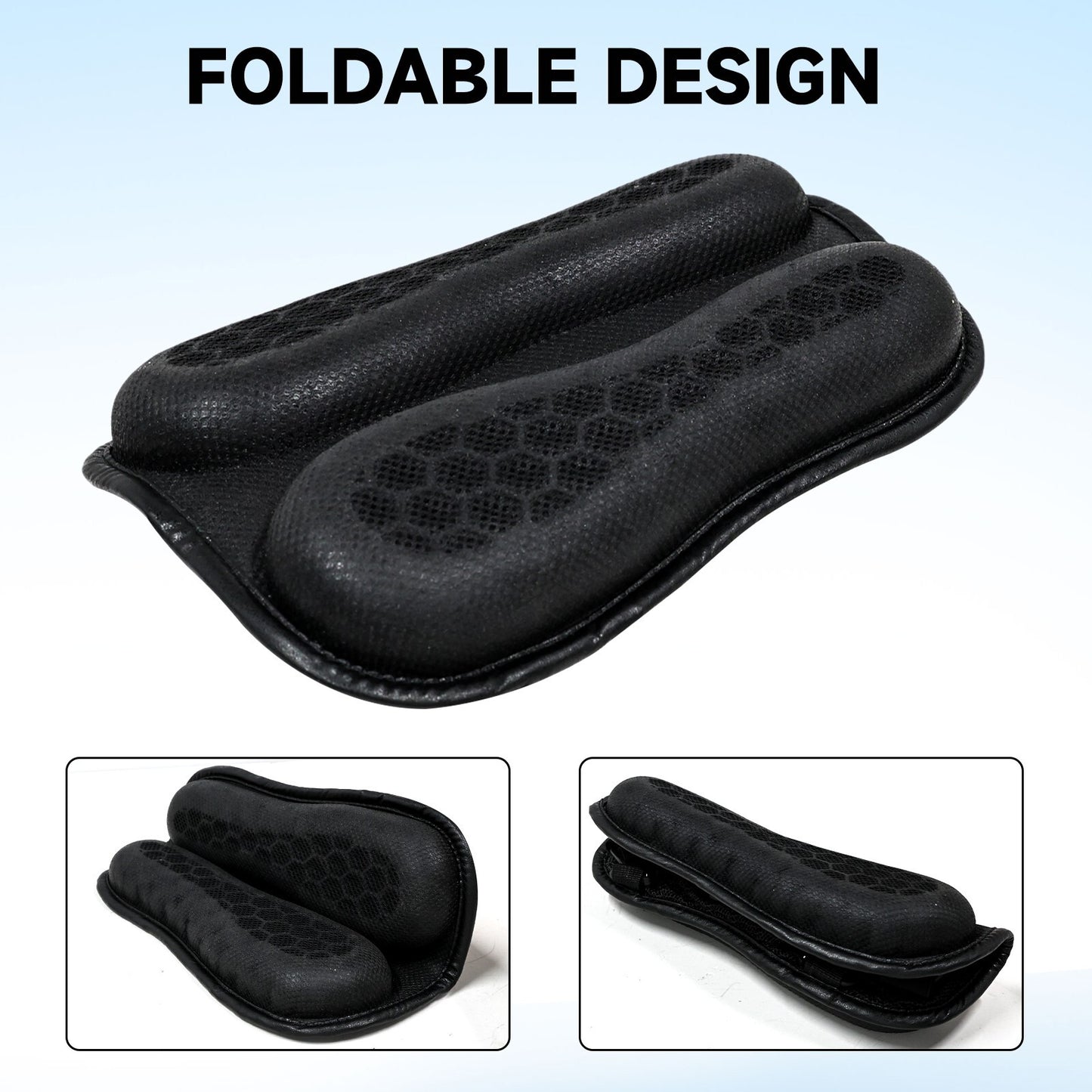 12.2inch Universal Motorcycle for Seat Cushion shock-proof Motorbike Gel for Seat Pad