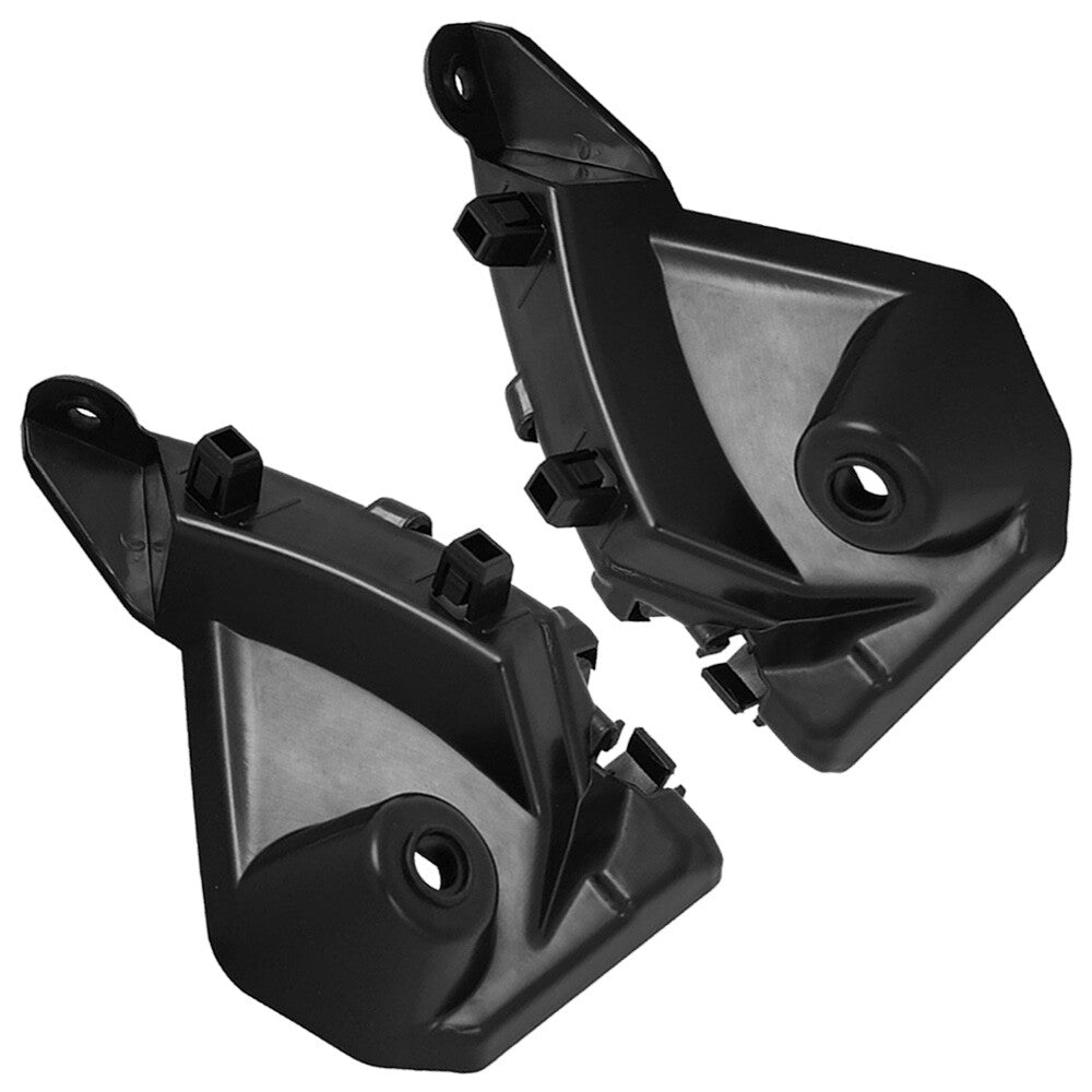 Pair For 2016-2020 for Tesla Model X Black Front Bumper Fender Bracket Mount Support