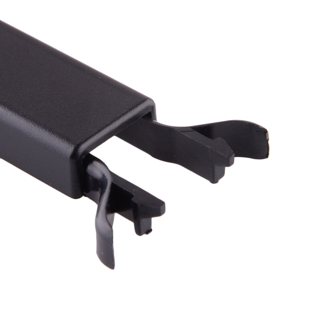 Rearview Mirror Wire Cover Black Adjustable 3-6inch Q