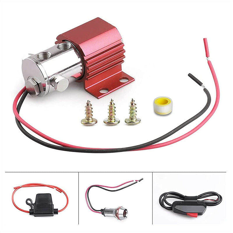 Car Front Brake Line Lock Kit Heavy Duty Type Roll Control Hill Holder Kit Red