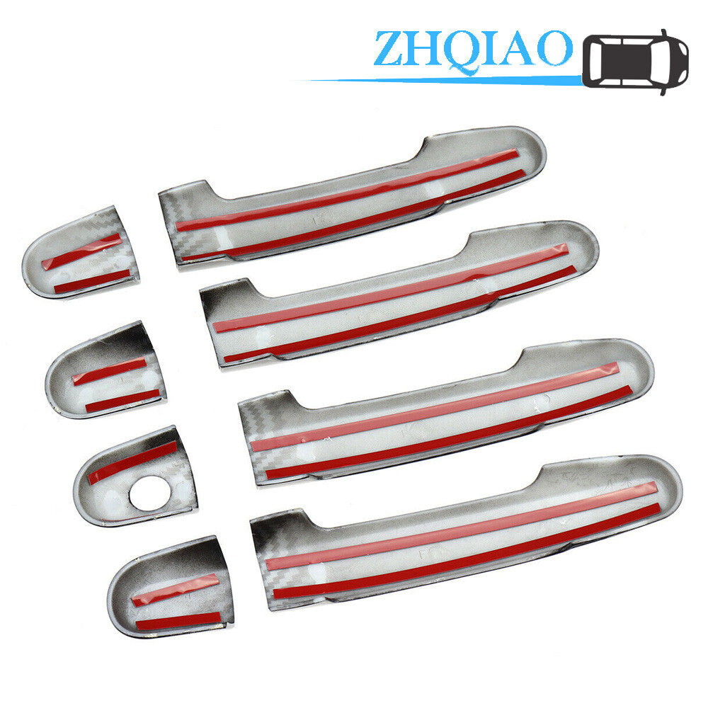 Carbon Fiber Style Door Handle Cover Fit for Toyota Solara 2005-2008